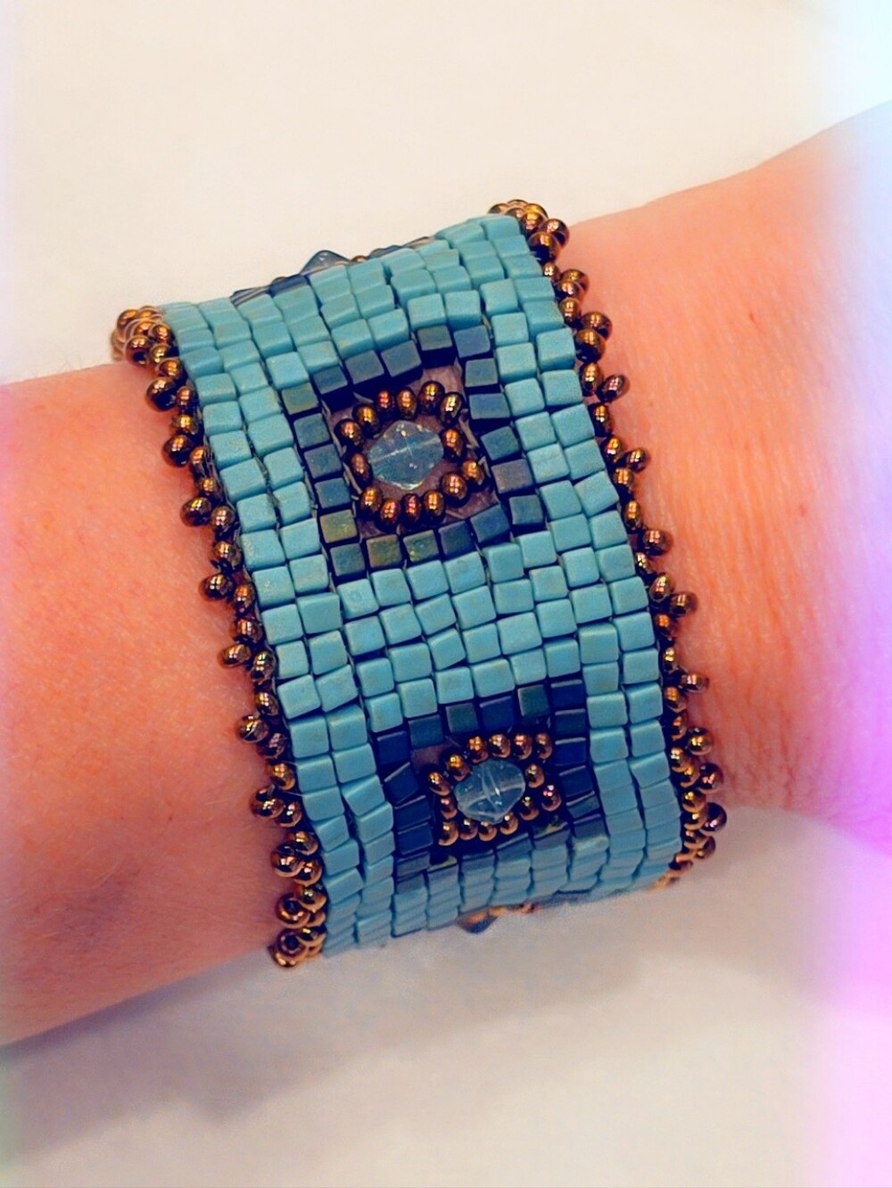 Artistan Handcrafted  Beaded Bracelet